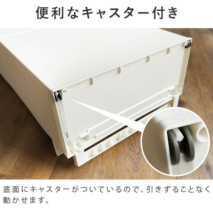 送料無料）日本製 分別 ダストボックス ワイド 2段 45L SOLOW / ごみ箱